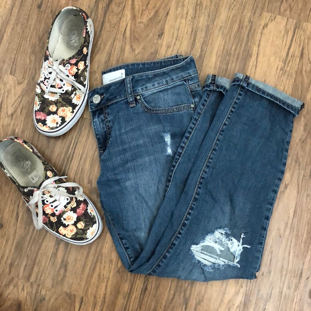 🌻3/$10 Slouchy Boyfriend Capris